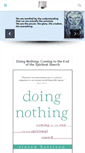 Mobile Screenshot of doingnothing.com